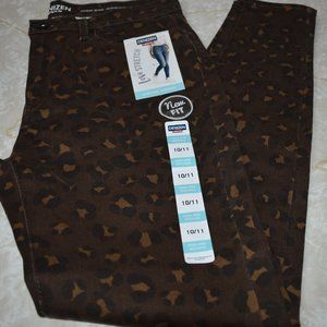 Denizen Levi's High Rise Jeggings Cheetah New